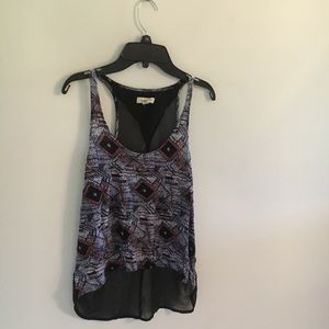 Silence and Noise key hole back tank XS